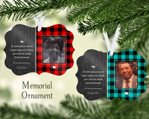 Memorial Ornament with FREE Satin Gift Pouch