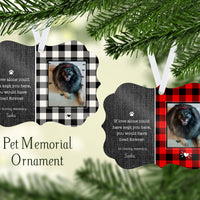 Pet Memorial Ornament with FREE Satin Gift Pouch